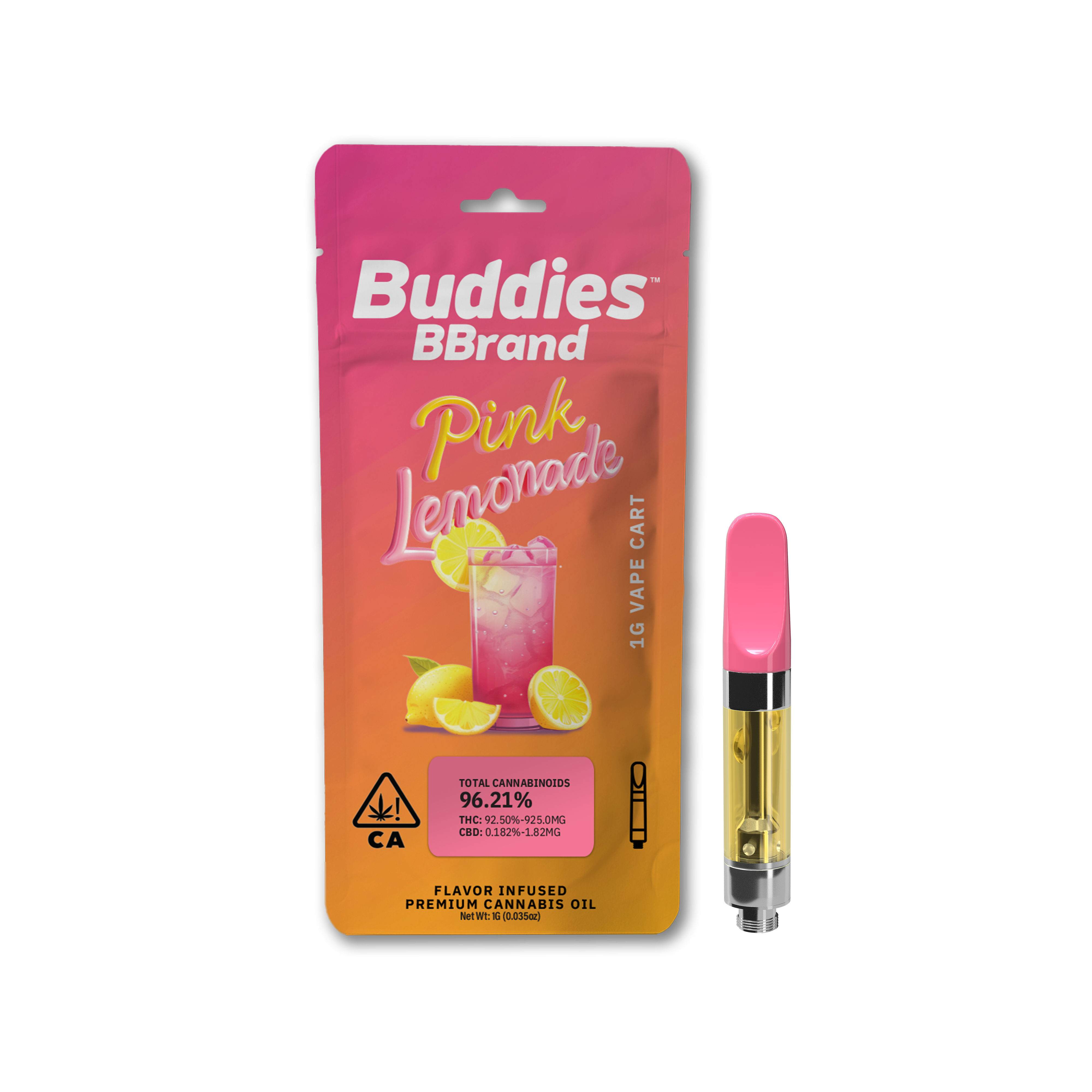 Pink Lemonade Vape Cart 1G