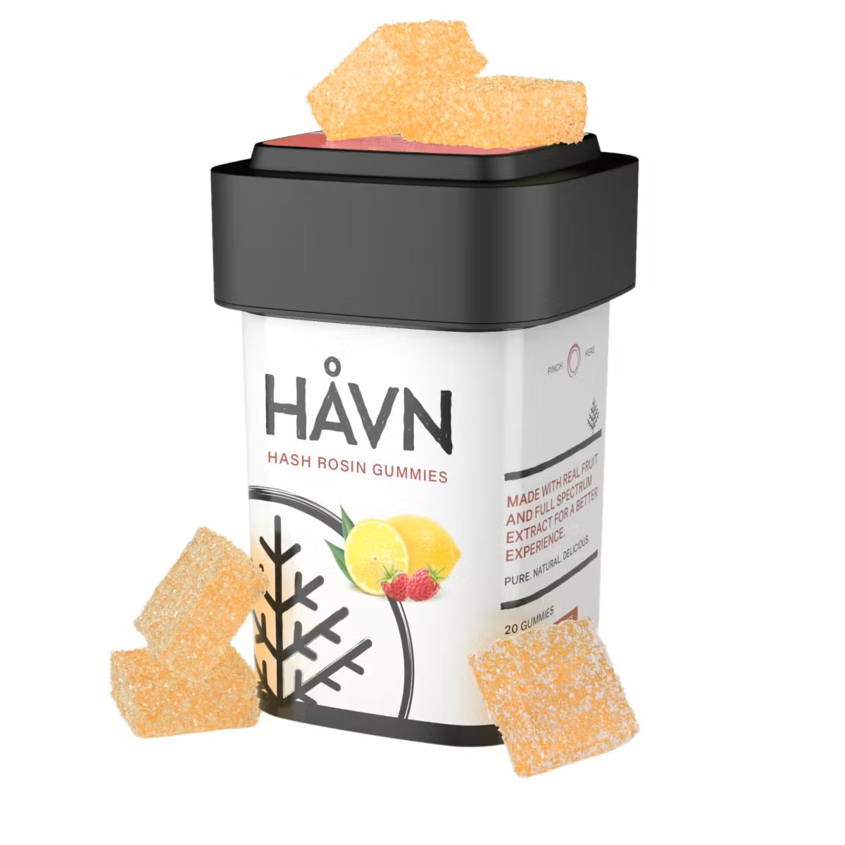 Raspberry Lemonade | 100MG Hash Rosin Gummies