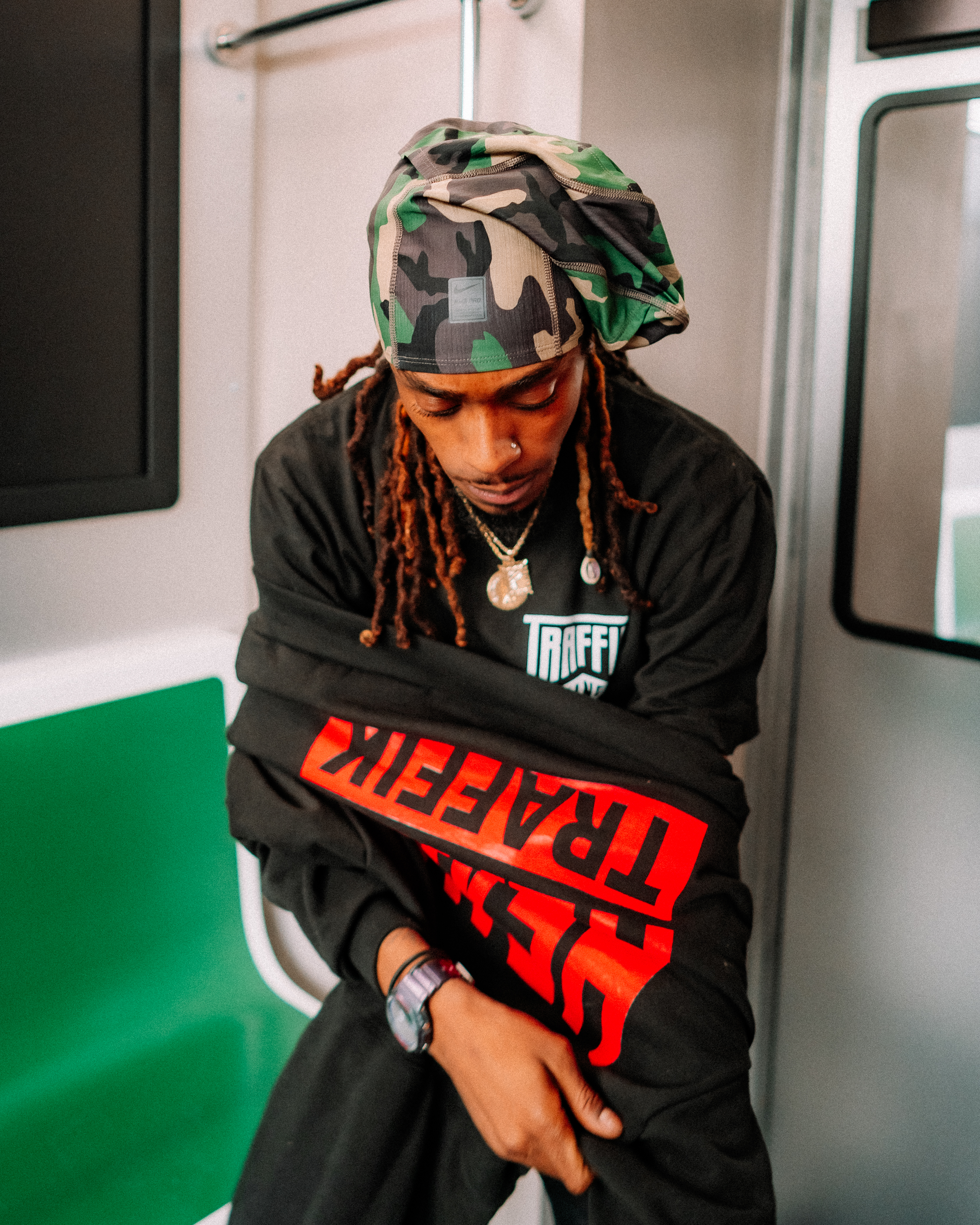 Heavy Traffik | Black Hoodie