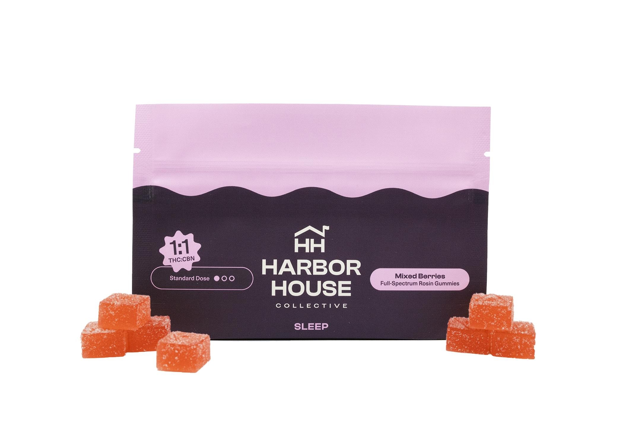 Mixed Berries | 100MG 5:5 CBN  Hash Rosin Gummies