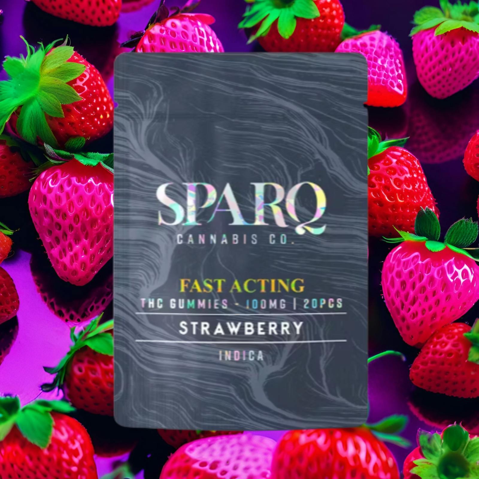 Strawberry | 100MG Fast-acting Gummies