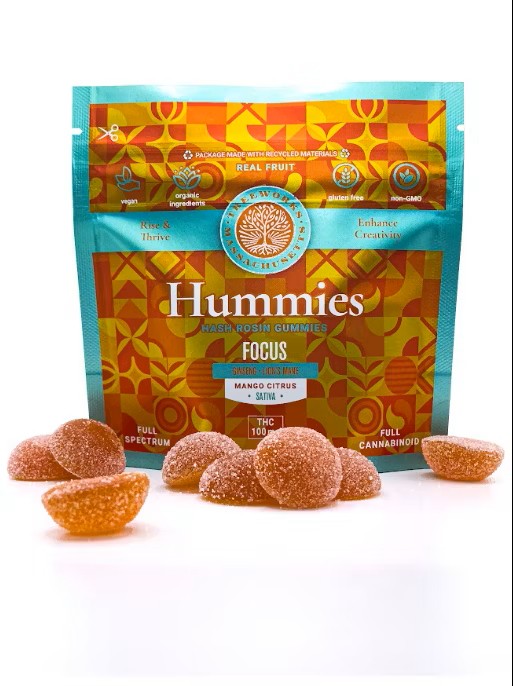 Mango Citrus | 100MG Hash Rosin Gummies