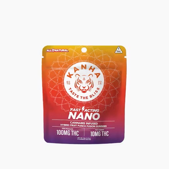 Fruit Punch Fusion | 100MG Gummies | Fast Acting