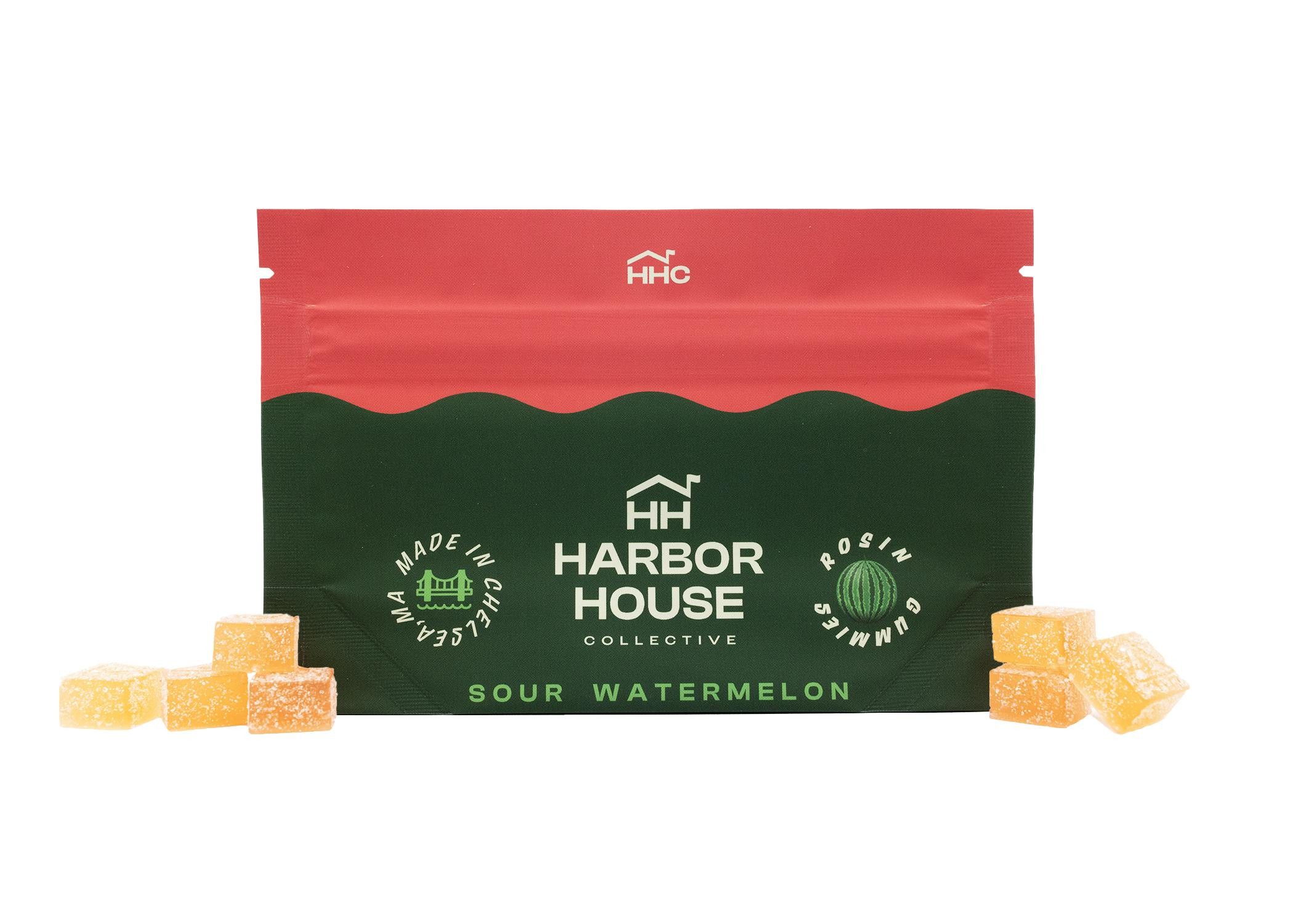 Sour Watermelon |100mg Hash Rosin Gummies