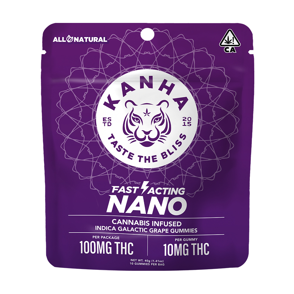 Galactic Grape | 100MG Gummies | Fast Acting