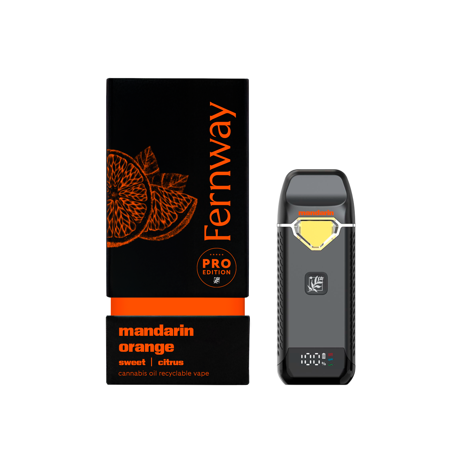 Mandarin Orange | 2G Traveler Pro Disposable