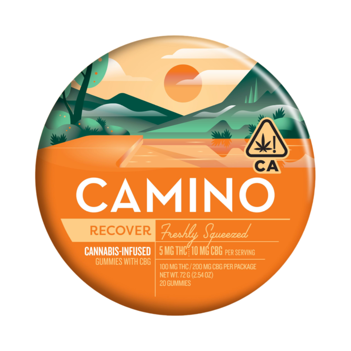 Freshly Squeezed | 100MG 1:5 CBG Gummies