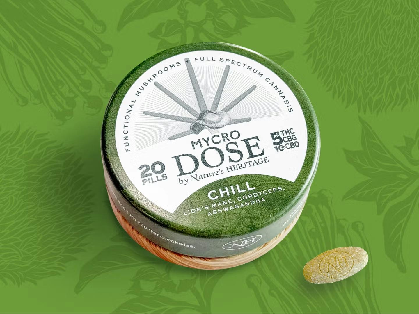 Mycrodose Chill | 20-PACK Tablets