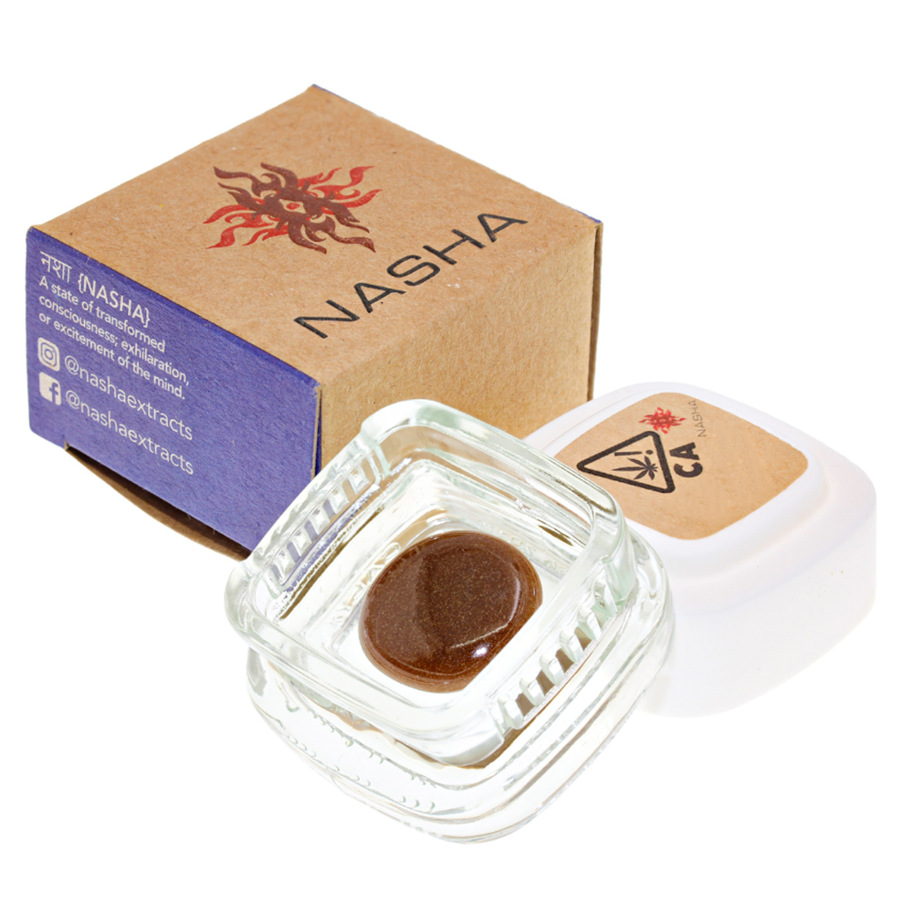 Curacao Blue Pressed Hash