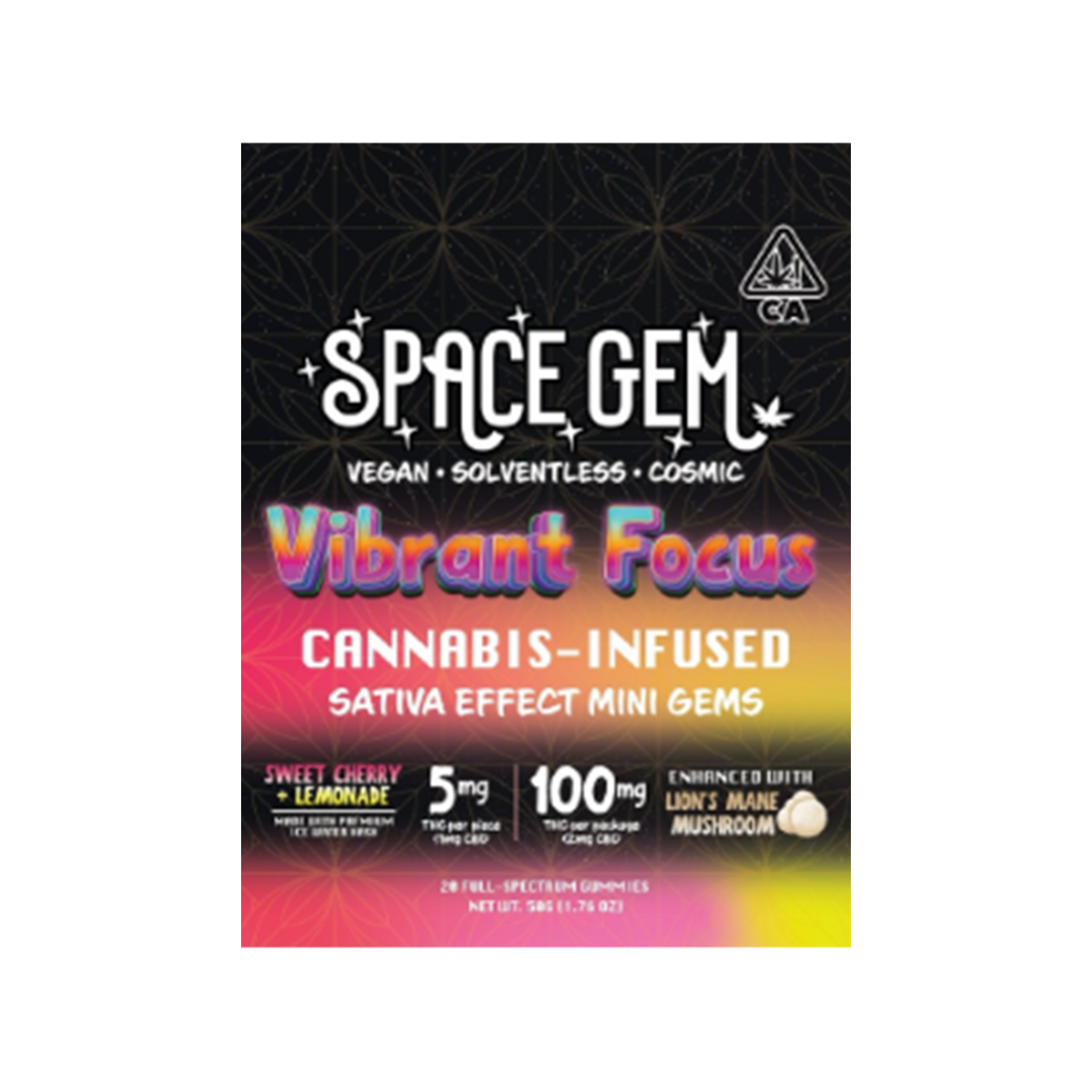 VIBRANT FOCUS SATIVA EFFECT MINI GEMS