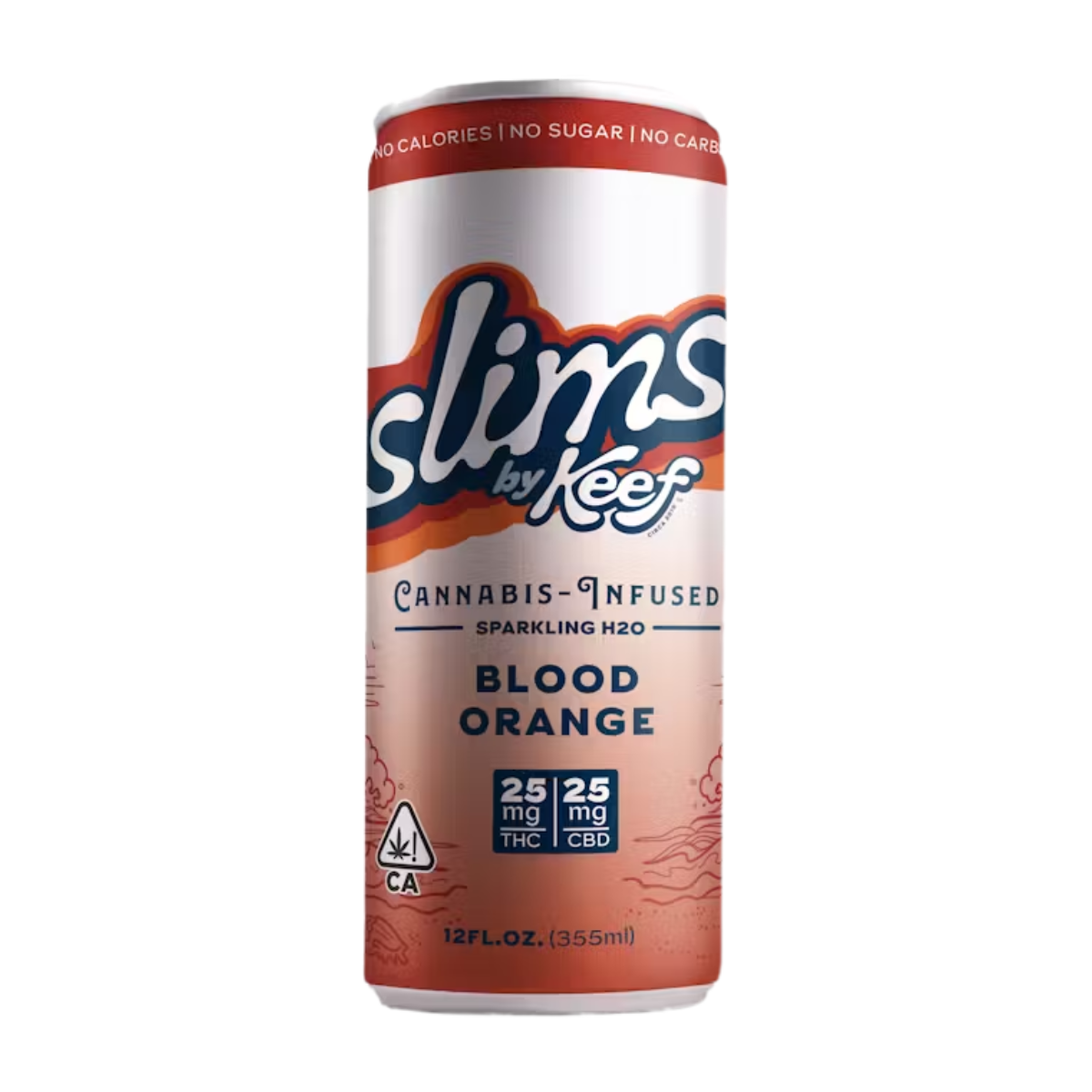 BLOOD ORANGE 25:25 SPARKLING H20 SLIMS