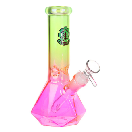Pink To Green Bong