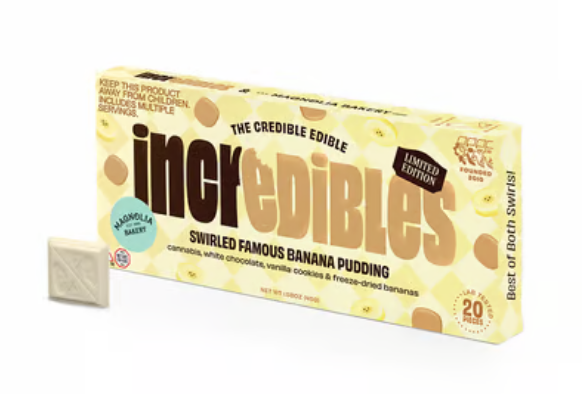 Banana Pudding Chocolate Bar 10PC 100MG