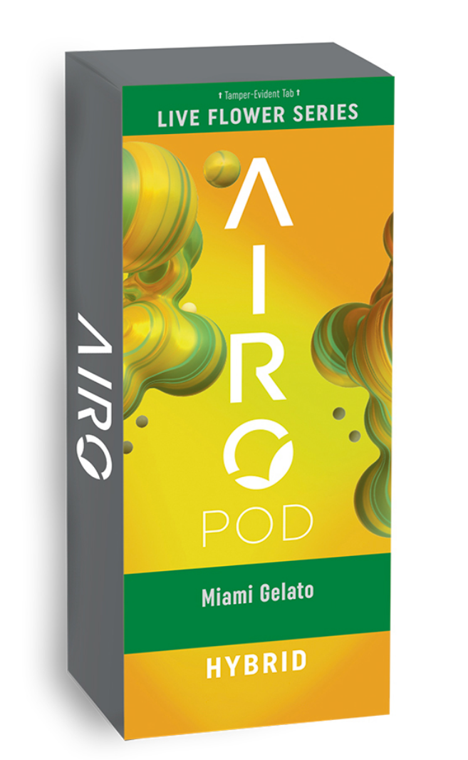 Miami Gelato 1G Live Flower Pod (h)