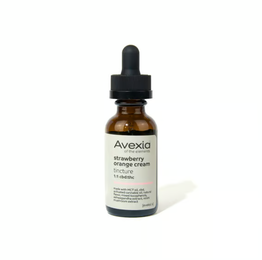 Strawberry Orange Cream Tincture 1:1 100MG