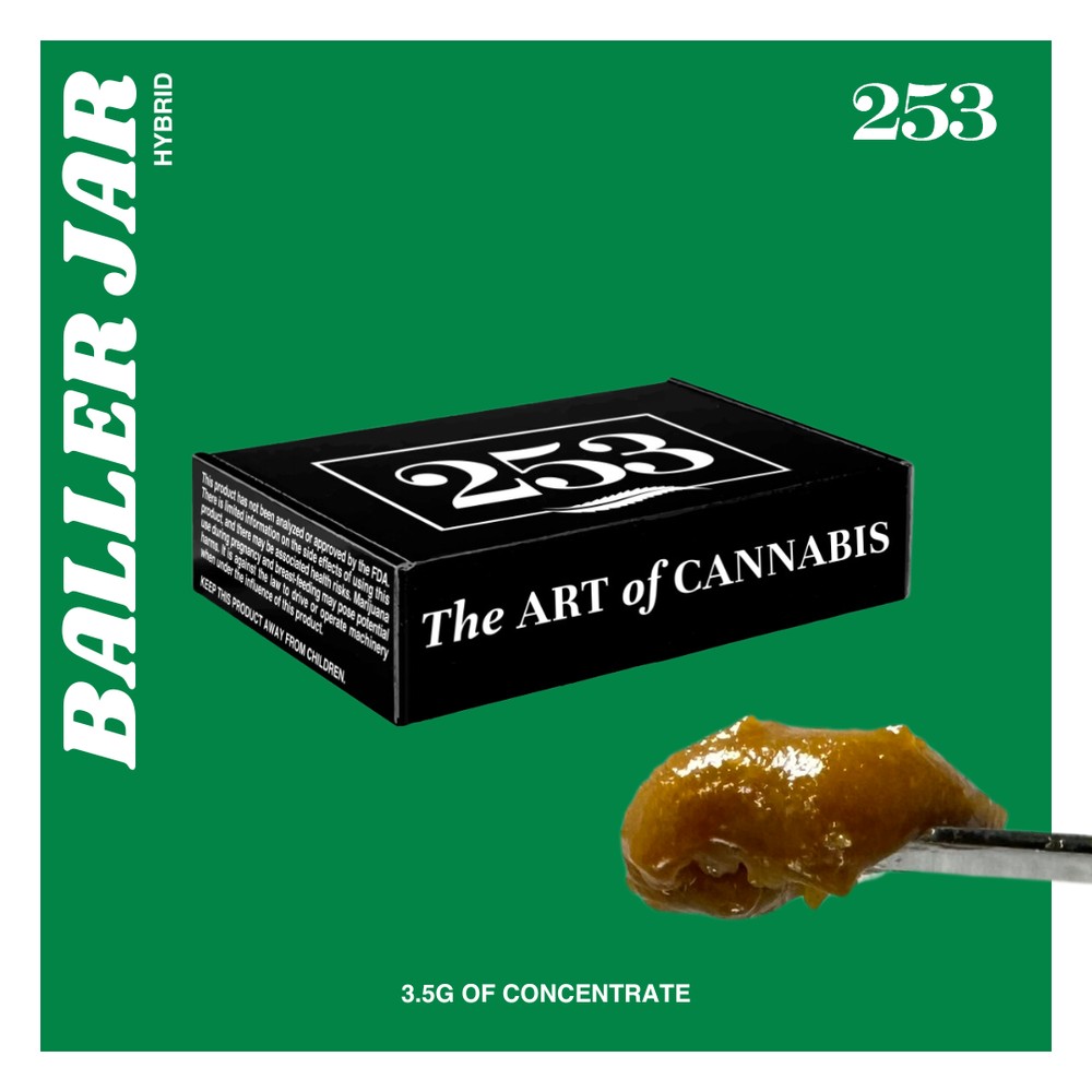 253 3.5G Batter Glitter Bomb Baller Jar