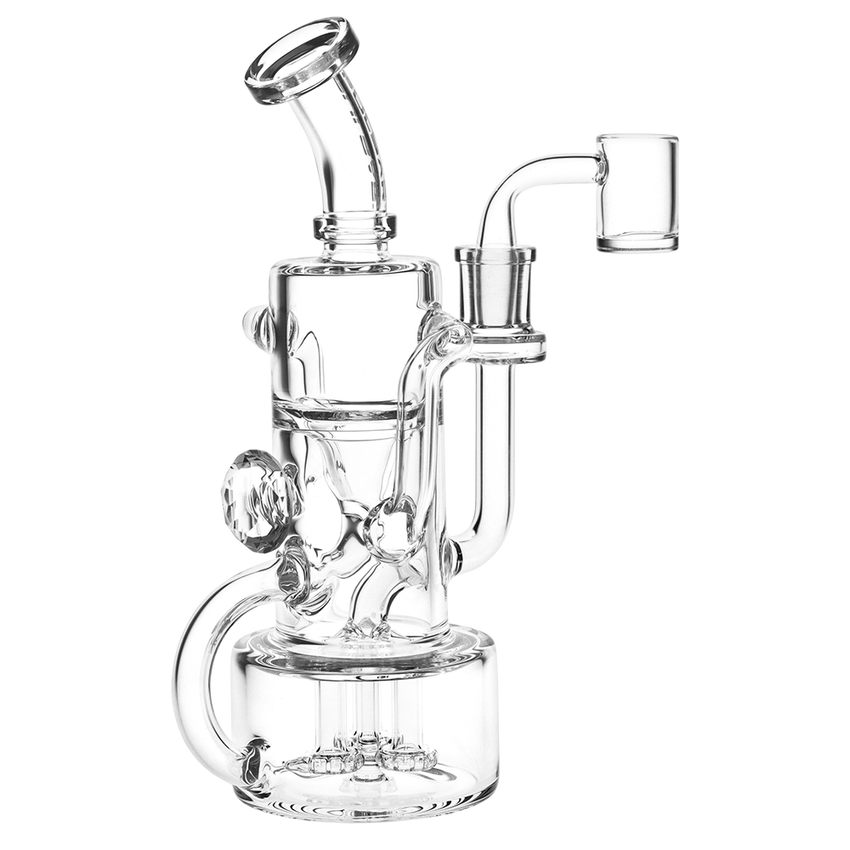 Debonaire Diamond Triple Perc Recycler Dab Rig - 14mm