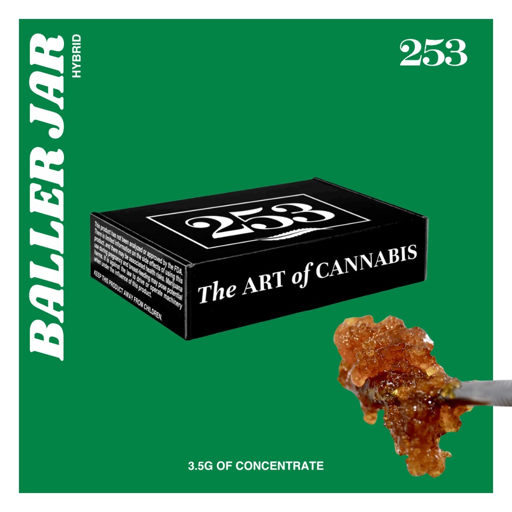 Frozen White Runtz 3.5g Diamonds & Sauce Baller Jar