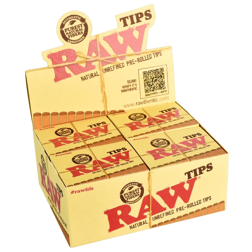 Raw Pre Rolled Tips 21pk