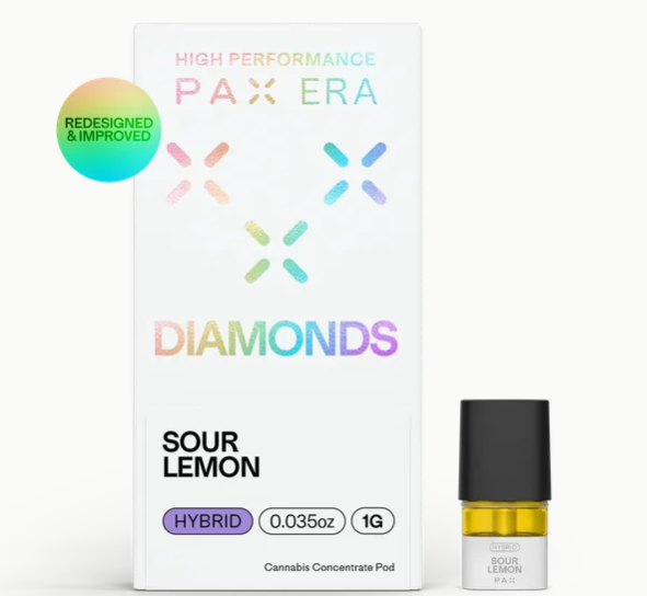 Sour Lemon Liquid Diamonds Pod 1g
