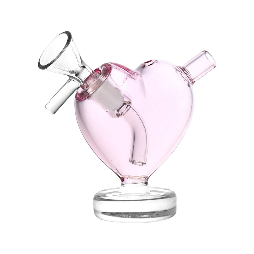 From the Heart Glass Mini Bubbler 3"
