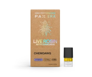Chem Dawg Live Rosin With Diamonds .5g  Pod