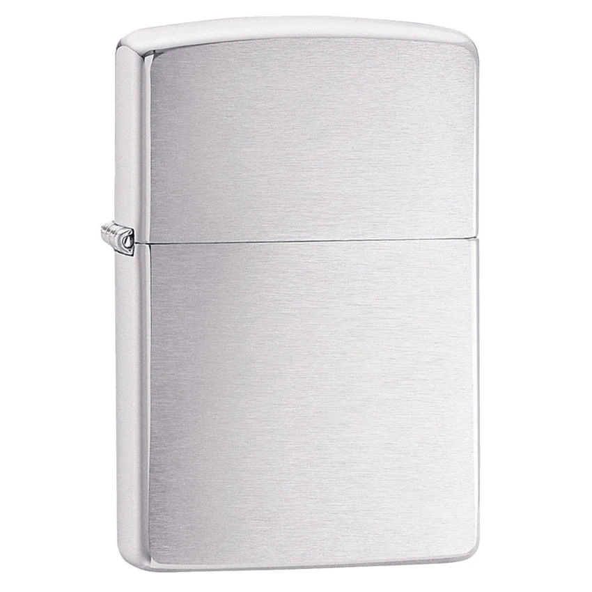 Zippo Lighter Classic Brushed Chrome