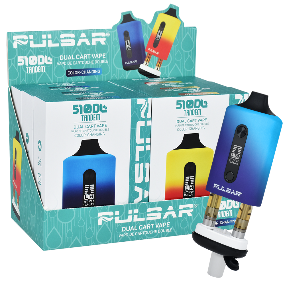 Pulsar Tandem Dual Cart 510 Battery