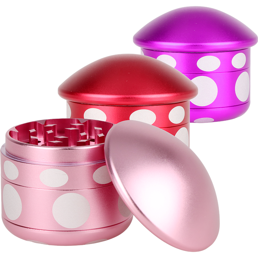 Mushroom Aluminum Grinder 4PC 1.8"