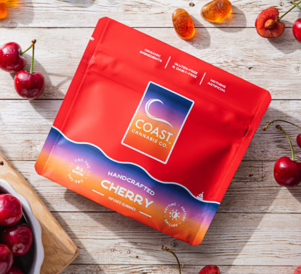Coast Relax Cherry 2:1 CBD:THC 100mg