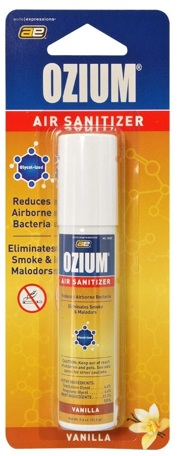 Ozium Air Sanitizer .8oz Vanilla