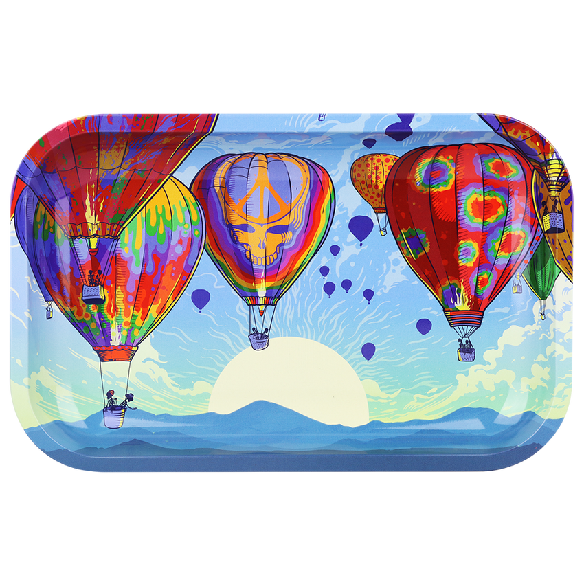 Grateful Dead x Pulsar Metal Rolling Tray Hot Air