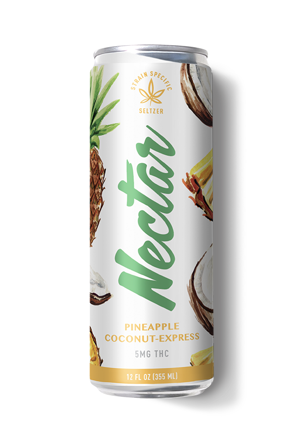 Pineapple Coconut Express Seltzer 5mg