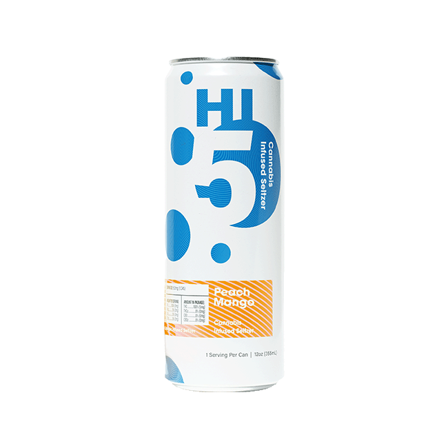 Peach Mango Seltzer 5mg 4 Pack