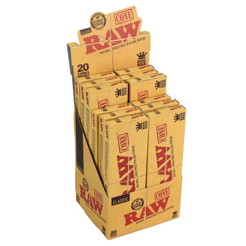 Raw Classic Cones King Size Slim 20pk