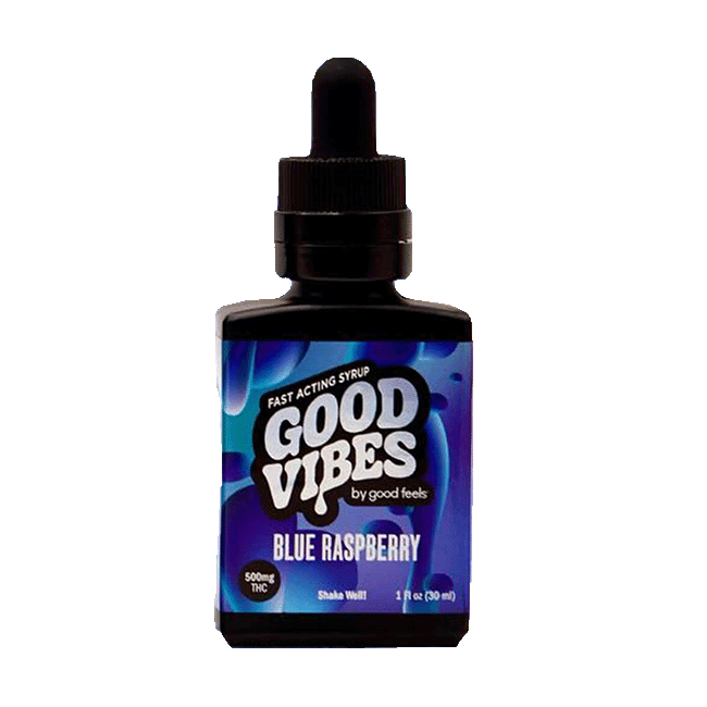Blue Raspberry Fast Acting Syrup 500mg