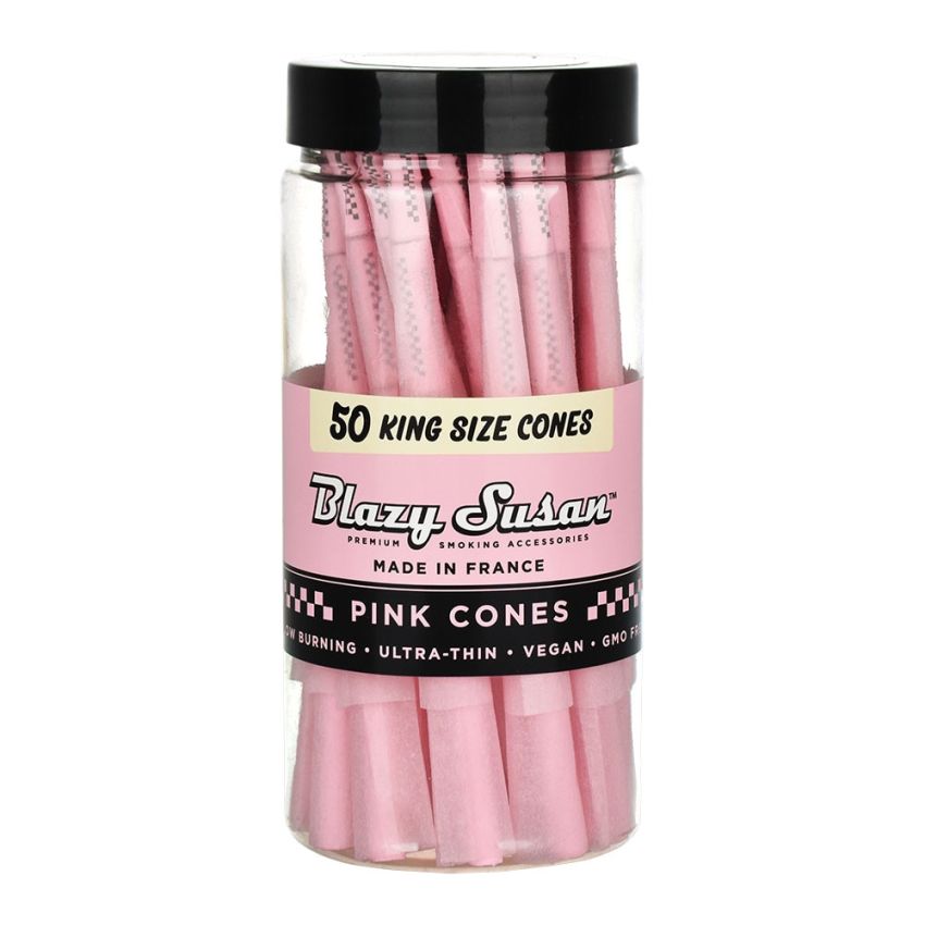 BLAZY SUSAN PINK CONES KING SIZE 50PK