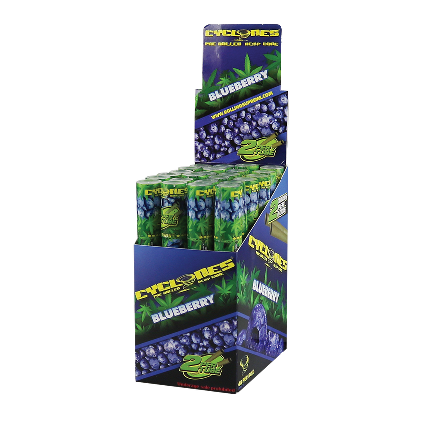 Cyclone Hemp Cones Blueberry 2pk