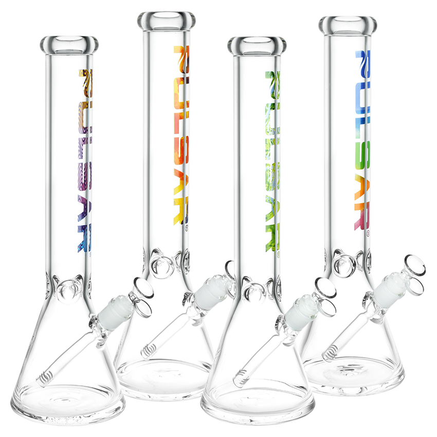 Pulsar Illustrious Beaker Glass Water Pipe 16.25"