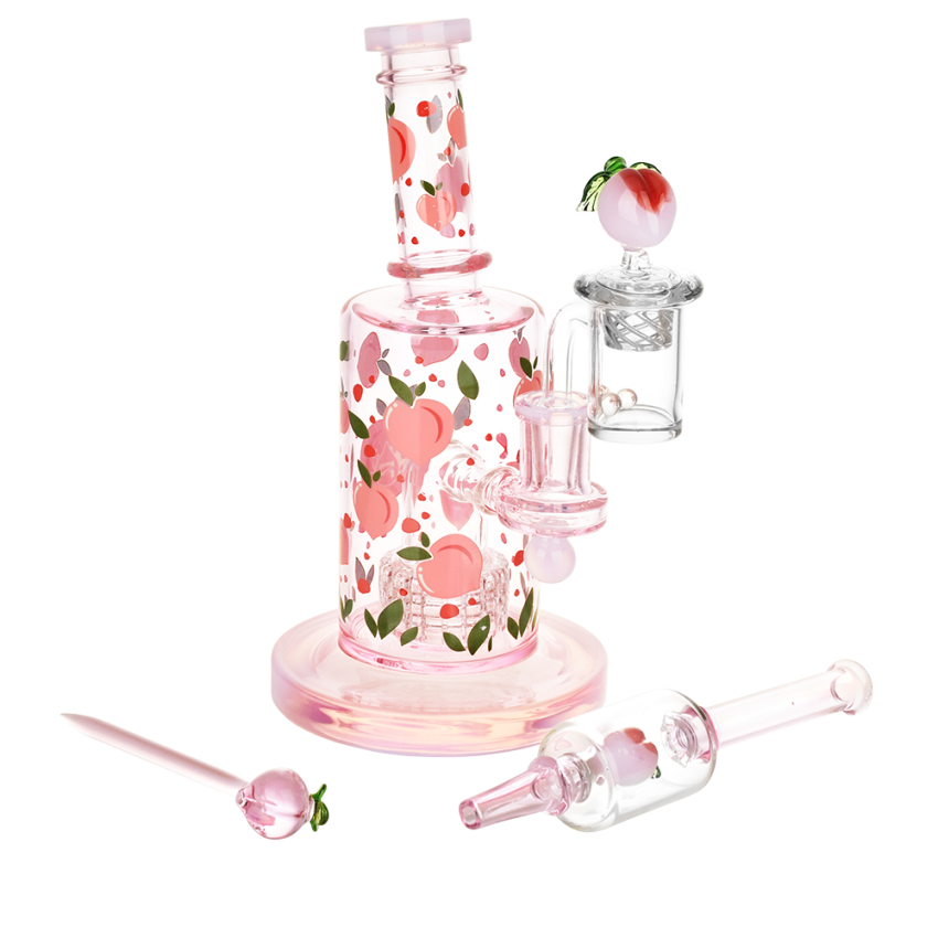 Pulsar Fruit Series Peaches & Cream Gitd Dab Rig Kit