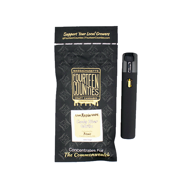 Candy River Garlic 0.5g Live Hash Rosin AIO