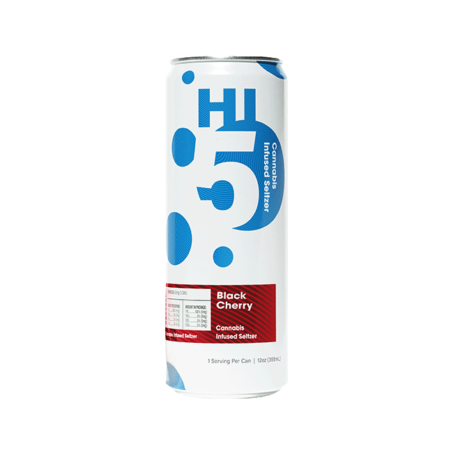 Black Cherry Seltzer 5mg 4 Pack