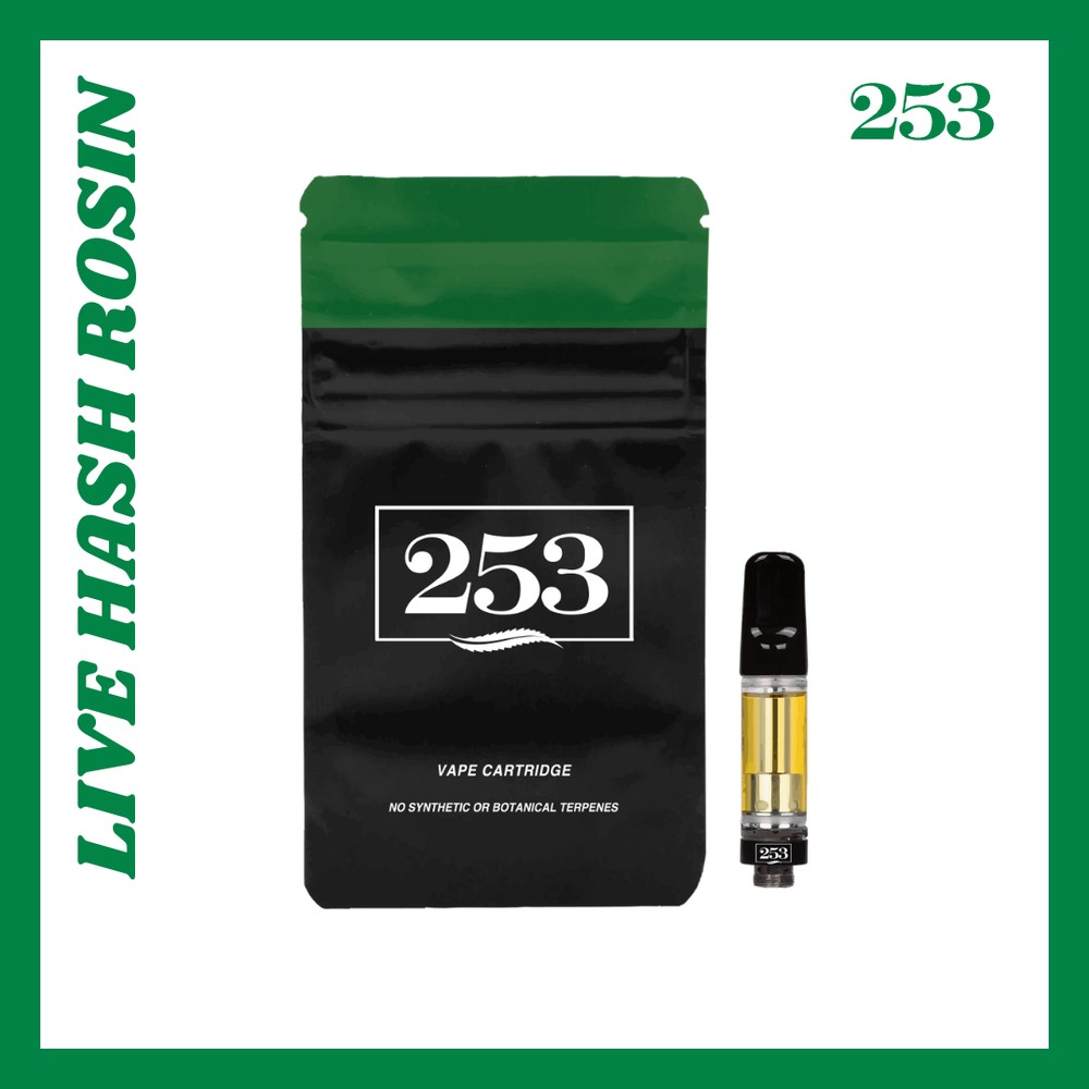 Strawnana Gushers 0.5g Live Hash Rosin Cart