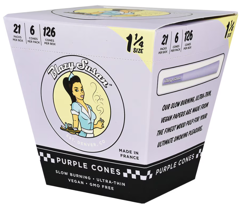 Blazy Susan Purple Cones 1 1/4 6pk