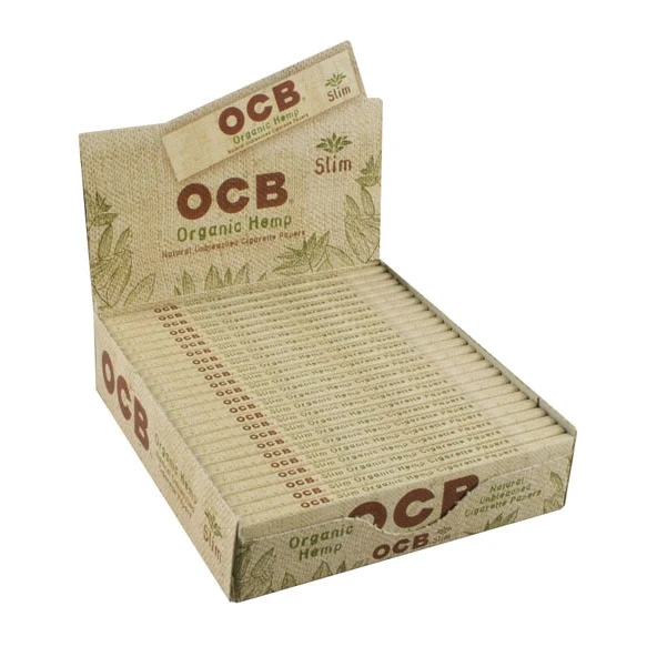 OCB Organic Hemp Rolling Papers King Size Slim 32pk