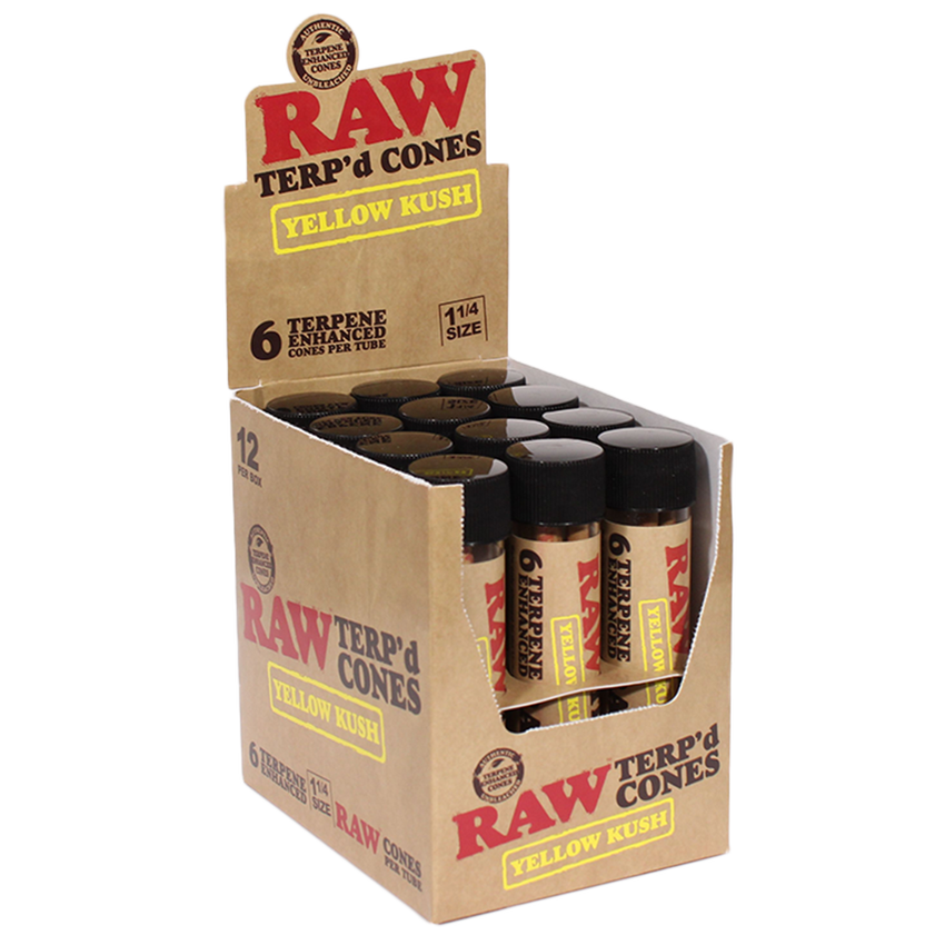 Raw Terp'd Cones Yellow Kush 1 1/4 6pk