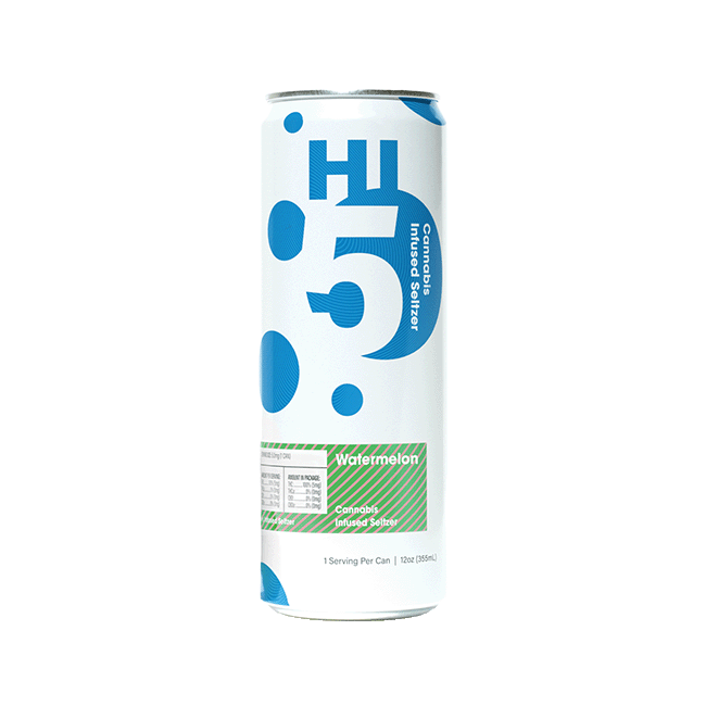 Watermelon Seltzer 5mg 4 Pack
