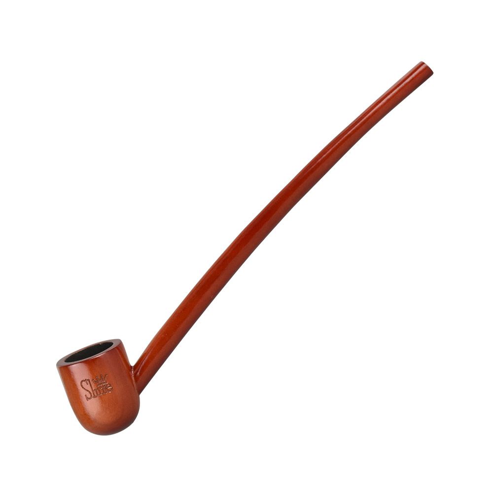 Pulsar Shire Pipes Deep Churchwarden Cherry Smoking Pipe 9"