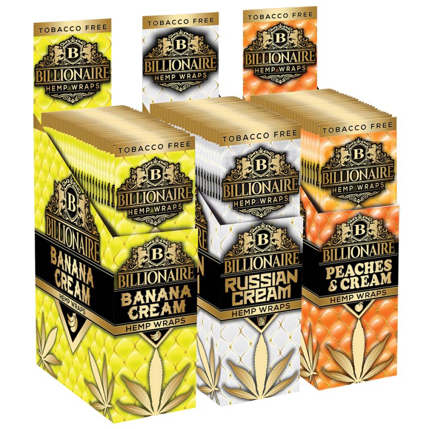 Billionaire Hemp Wraps OGK 2pk