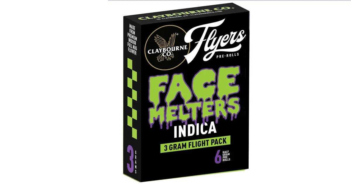 FACE MELTERS .5G 6 PACK PREROLLS